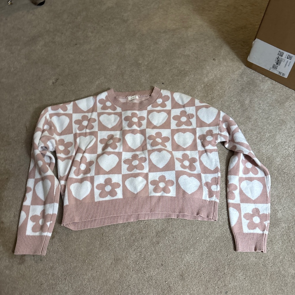 Heart sweater